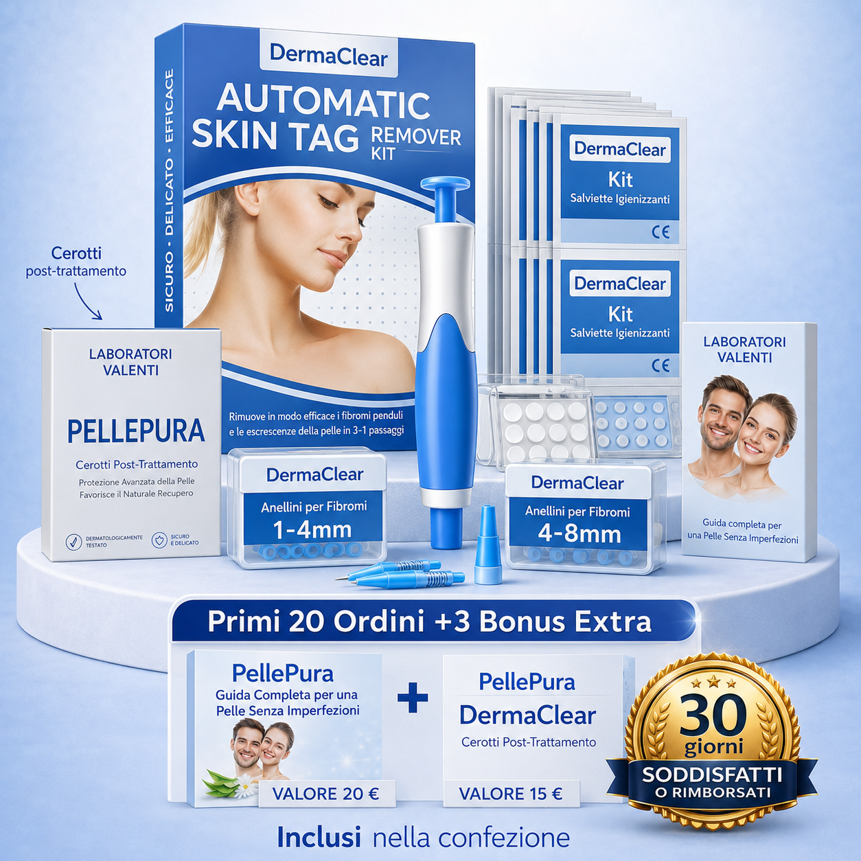 Dermaclear™ – Elimina i fibromi penduli in 7 giorni.