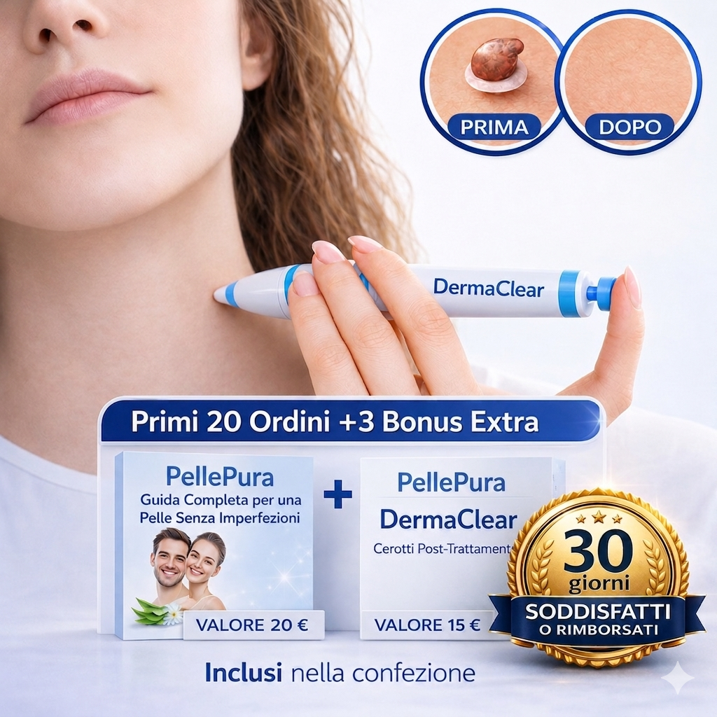 Dermaclear™ – Elimina i fibromi penduli in 7 giorni.